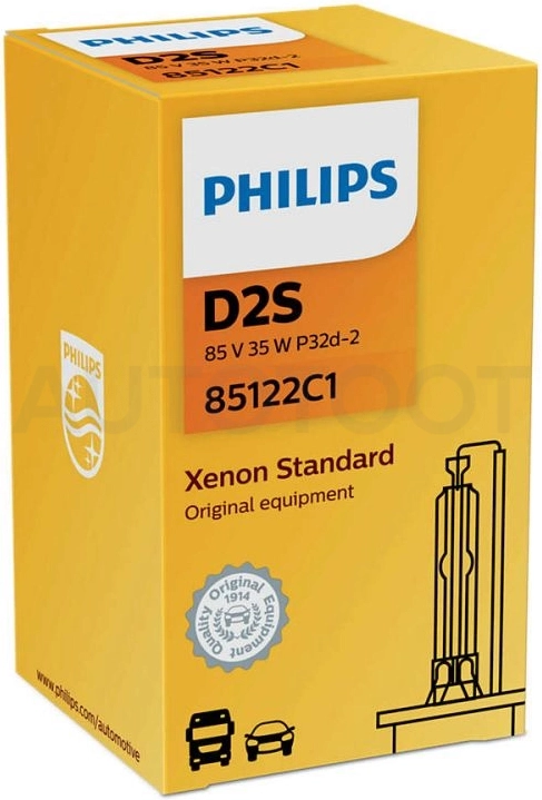 Лампа автомобильная PHILIPS D2S Xenon Vision 35W P32d-2 4600K 85V