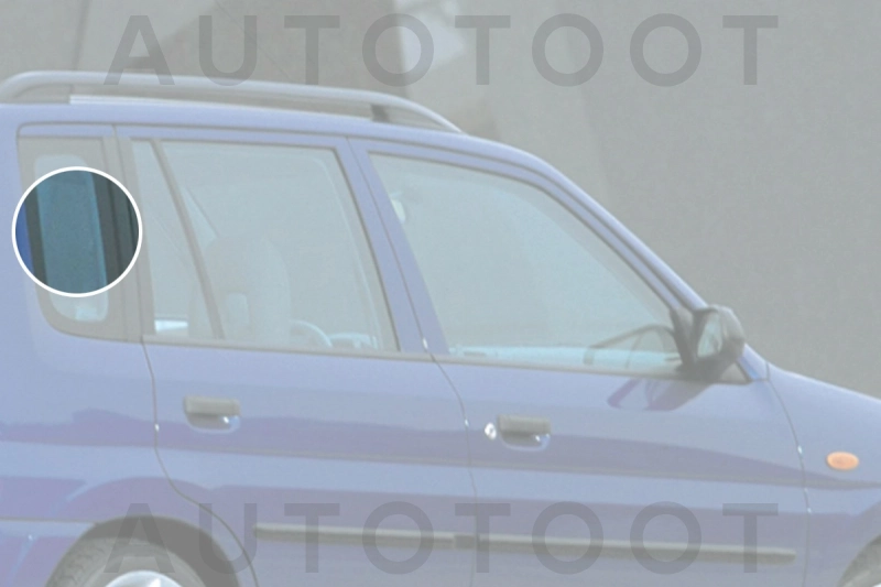 Стекло багажника боковое заднее правое -  для MAZDA 2 (DEMIO)