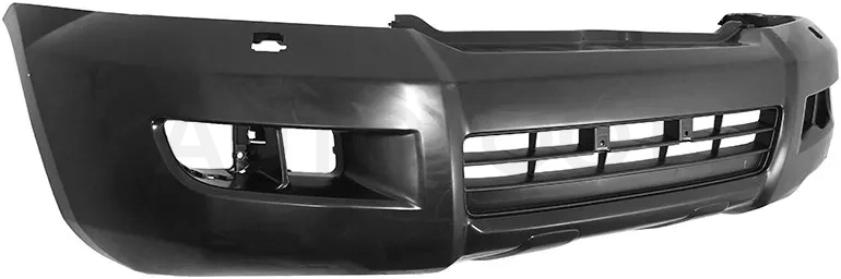 Бампер передний Toyota Land Cruiser Prado (J120) 02-09 (Под омыватели фар/ Под ПТФ)