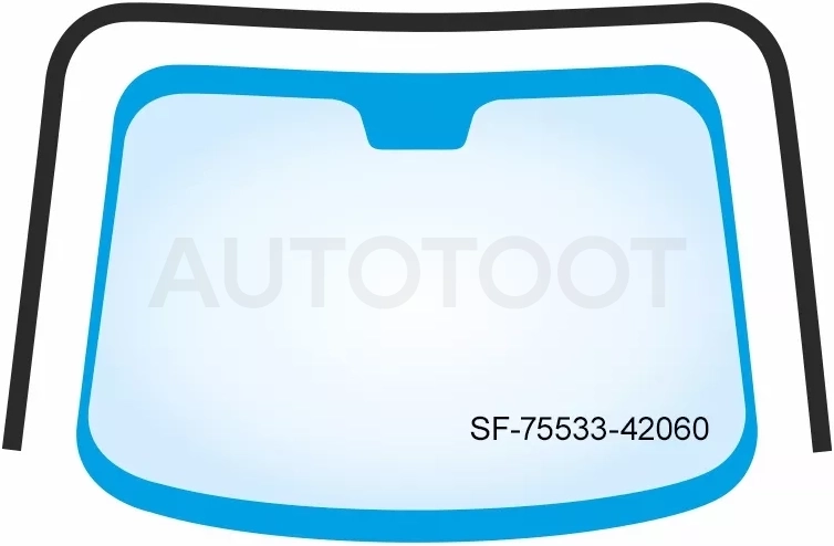 Молдинг лобового стекла (П-образный) Toyota RAV4 (XA40) 12-19 - Артикул SF7553342060 - Производитель Sat - Фото, Отзывы, Цены