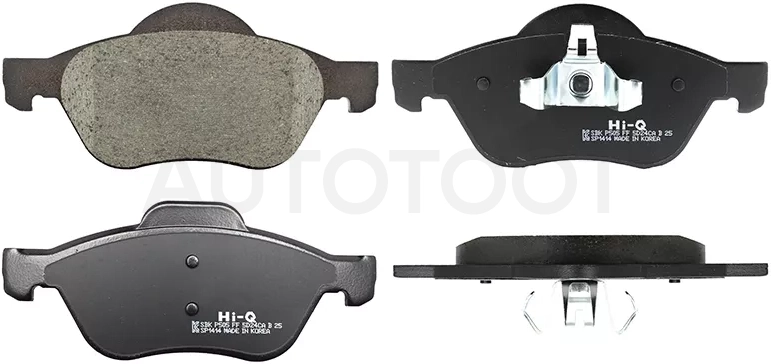 Колодки тормозные (Спереди) Renault Clio 05-11 / Grand Scenic 04-09 / Laguna 00-08 / Megane 02-09