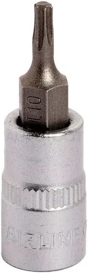 Головка 1/4" со вставкой TORX T10, L=38мм - Артикул ATAP032 - Производитель Airline - Фото, Отзывы, Цены