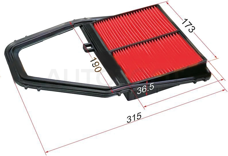 Фильтр воздушный -ST17220PLC000 Sat для HONDA CIVIC