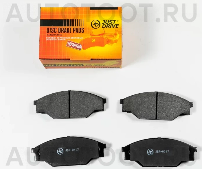 Колодки тормозные дисковые, передние - Артикул JBP0517 - Производитель Just Drive - Фото, Отзывы, Цены