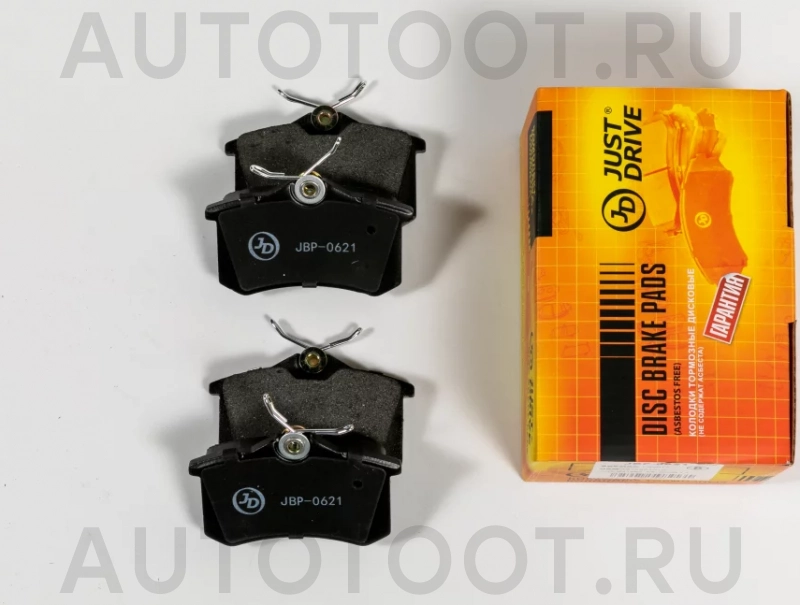 Колодки тормозные дисковые, задние - Артикул JBP0621 - Производитель Just Drive - Фото, Отзывы, Цены