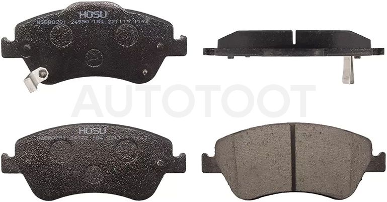 Колодки тормозные (Спереди) Toyota Corolla (E150,E180) 06-19 / Auris 06-16