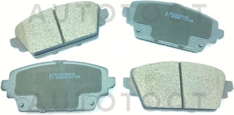 Колодки тормозные передние дисковые -JBP0187 Just Drive для NISSAN PRIMERA, NISSAN TINO