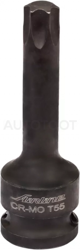 Головка ударная торцевая 1/2"DR внешний TORX T55, L=78мм