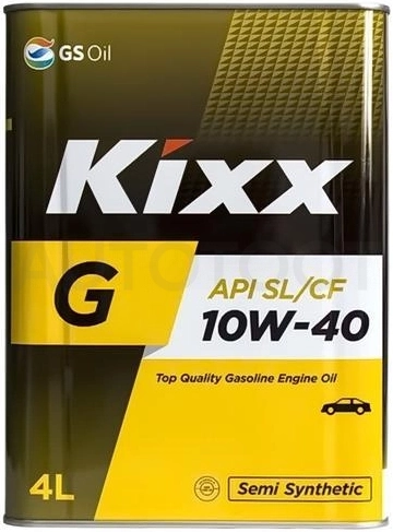 10W-40 KIXX G Масло моторное полусинтетика 4л SN - Артикул L532544TR1 - Производитель Kixx - Фото, Отзывы, Цены
