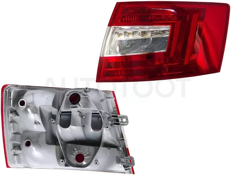 Фонарь задний Skoda Octavia 12-17 (Справа/ 4D SED) - Артикул 6651928RUE - Производитель Depo - Фото, Отзывы, Цены