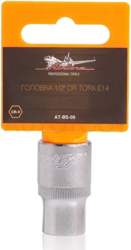 Головка торцевая 1/2" TORX E14 - Артикул ATBS09 - Производитель Airline - Фото, Отзывы, Цены