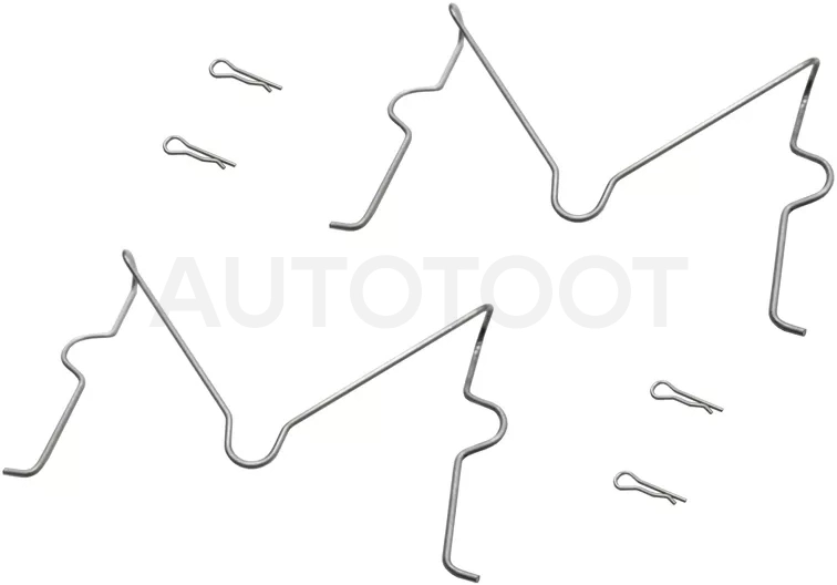 Комплект монтажный тормозных колодок FR TOYOTA LAND CRUISER PRADO/SURF 02