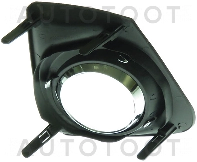 Оправа противотуманной фары левая (хром, черная) -STTY29219A2 Sat для TOYOTA COROLLA