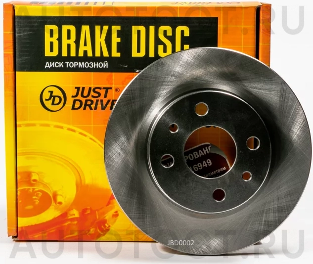 Диск тормозной передний DF1748 (239x12) 4 отв - Артикул JBD0002 - Производитель Just Drive - Фото, Отзывы, Цены