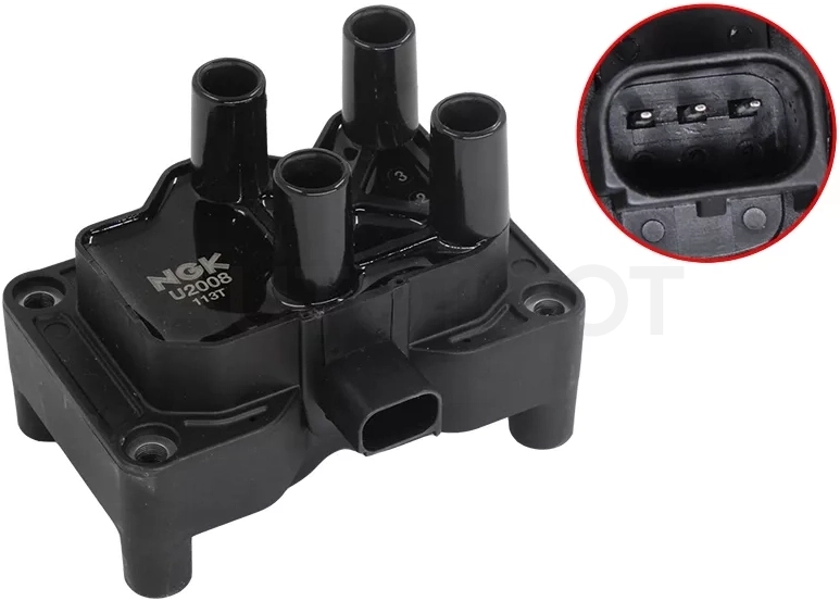 Катушка зажигания FORD FOCUS II/III/IV 1,4/1,6/C-MAX/FIESTA/VOLVO C30/S40/V50 (модуль)