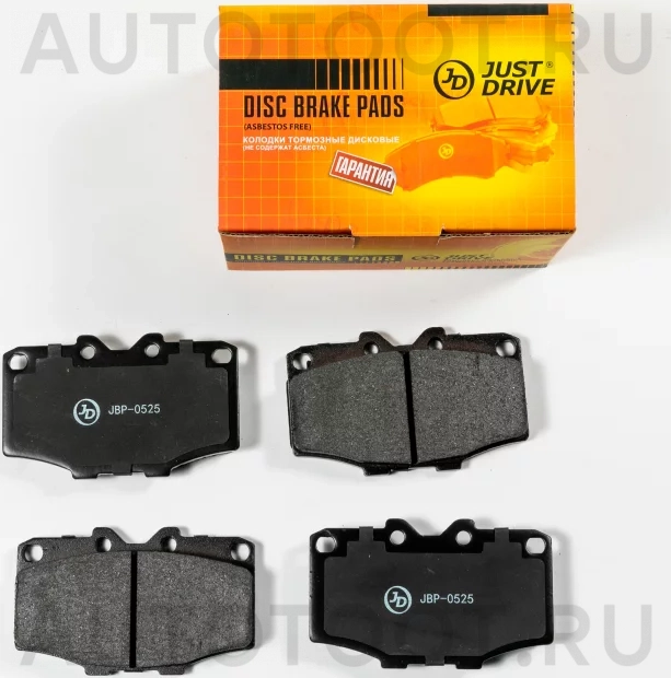 Колодки тормозные дисковые, передние - Артикул JBP0525 - Производитель Just Drive - Фото, Отзывы, Цены