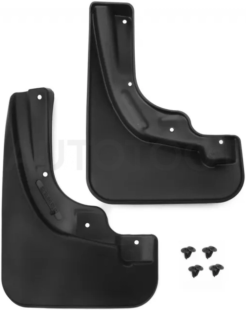 Брызговики передние для OPEL Corsa, 2006-2015, 2 шт. (standard) / Опель Корса