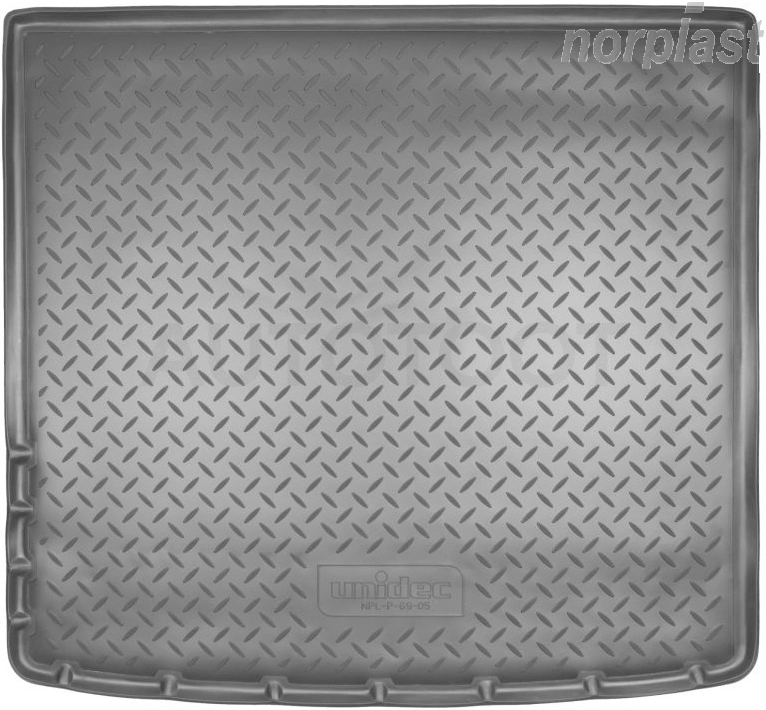 Коврик в багажник NORPLAST, черный, полиуретан 4WD