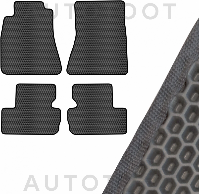 Коврик салона 4 штуки EVA Серый -  для LEXUS IS250