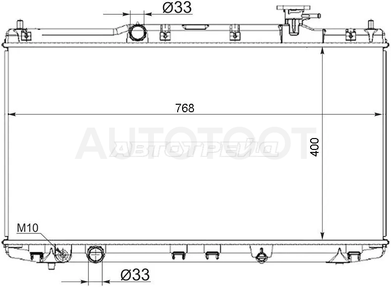 Радиатор Honda Accord 12-20