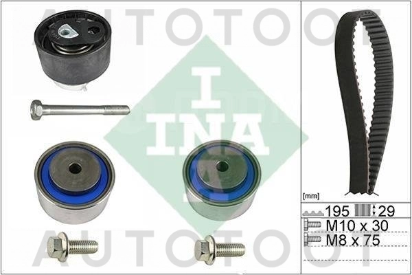 Комплект ГРМ 2.7/3.0 дизель -  для LAND ROVER DISCOVERY, LAND ROVER RANGE ROVER, LAND ROVER RANGE ROVER SPORT