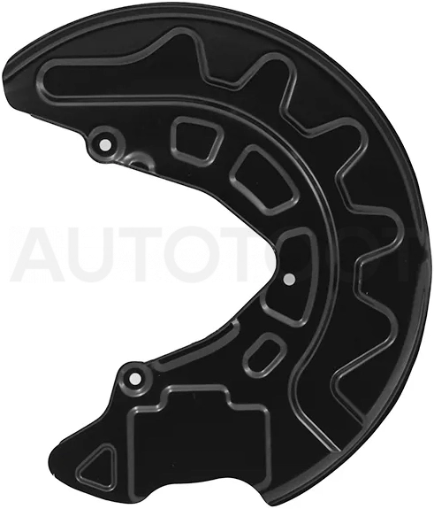 Щиток тормозного диска перед VAG KODIAQ/OCTAVIA II/III/SUPERB II/PASSAT VII/CC/JETTA VI левый