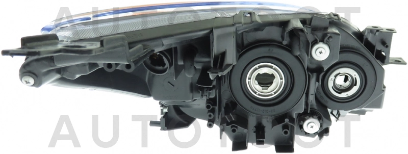 Фара левая (под корректор, линзованная, внутри черная) -2161158LLDEM2 Depo для MAZDA 3 (AXELA)