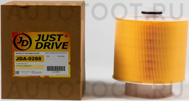Фильтр воздушный - Артикул JDA0288 - Производитель Just Drive - Фото, Отзывы, Цены