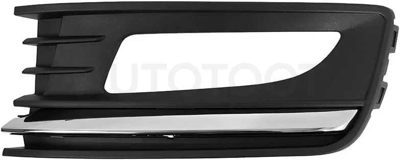 Оправа ПТФ Volkswagen Polo 14-20 (Слева/ 4D SED/ Хром) - Артикул STVWP6219A2 - Производитель Sat - Фото, Отзывы, Цены
