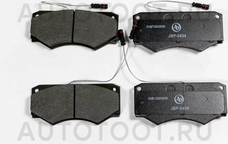 Колодки тормозные дисковые передние - Артикул JBP0454 - Производитель Just Drive - Фото, Отзывы, Цены