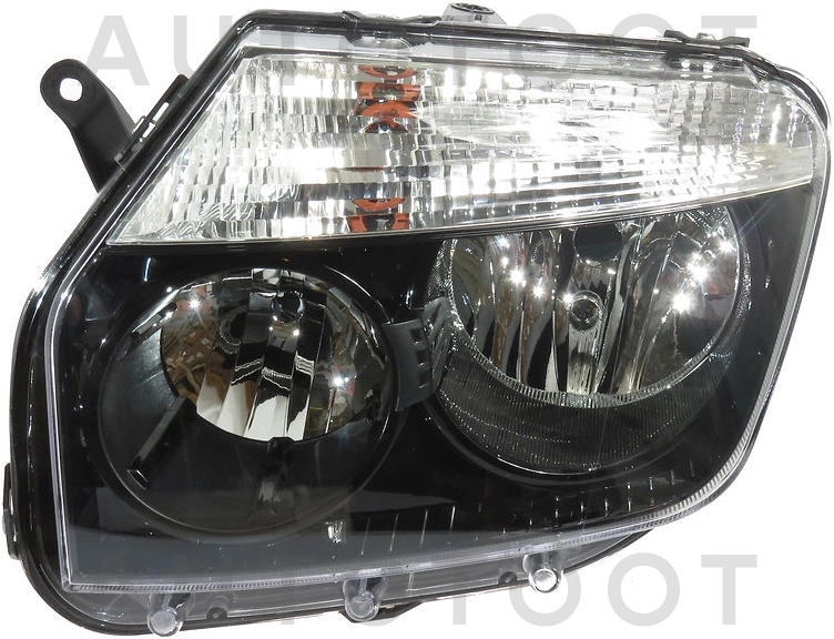 Фара левая (под корректор, внутри черная) -ST5511186LLDEM2 Sat для RENAULT DUSTER
