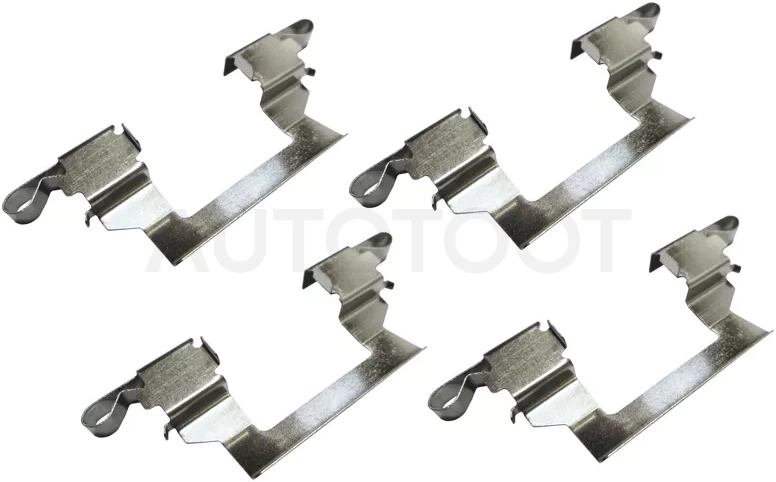 Комплект монтажный тормозных колодок FR NISSAN TERRANO R50 97-03/PATHFINDER 95-05