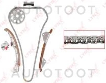 Комплект цепи ГРМ TOYOTA 1NZ-FE / 1NZ-FXE (цепь 13506-21060) -TKTY280M Sat для TOYOTA PROBOX, TOYOTA COROLLA FIELDER, TOYOTA RAUM, TOYOTA IST, TOYOTA PRIUS, TOYOTA BB, TOYOTA COROLLA