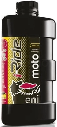 4T ENI I-Ride Moto 10W-30 SJ 1л. масло моторное полусинтетика JASO MA/M-2