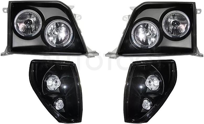 Фара Toyota Land Cruiser Prado (J90) 96-02 (Комплект) - Артикул PFEE21211B1BL - Производитель Eagle Eyes - Фото, Отзывы, Цены