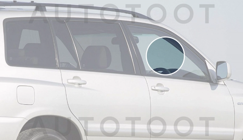 Стекло переднее правое опускное -  для TOYOTA HIGHLANDER, TOYOTA KLUGER