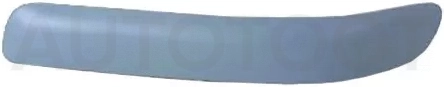 Молдинг бампера Toyota Vitz 01-05 / Yaris 02-05 (Сзади/ Слева) - Артикул STTYA1087M2 - Производитель Sat - Фото, Отзывы, Цены