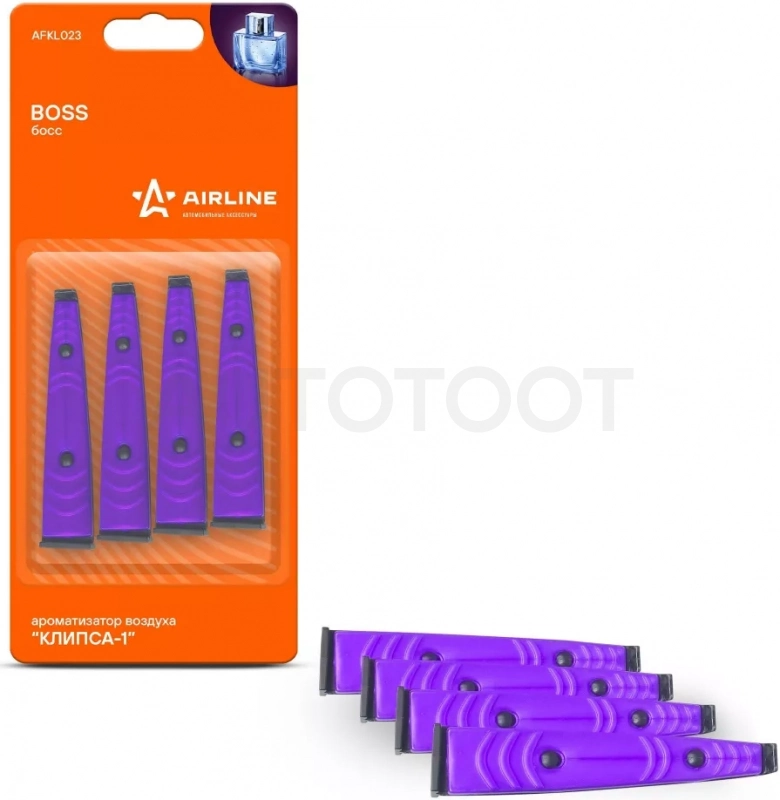 Ароматизатор в дефлектор "Клипса-1" Boss - Артикул AFKL023 - Производитель Airline - Фото, Отзывы, Цены