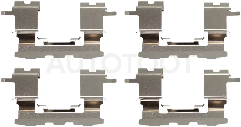Комплект монтажный тормозных колодок FR TOYOTA COROLLA ##E12#/SPACIO ##E12#/PREMIO/ALLION #ZT240/VISTA ZZV50/LIFAN