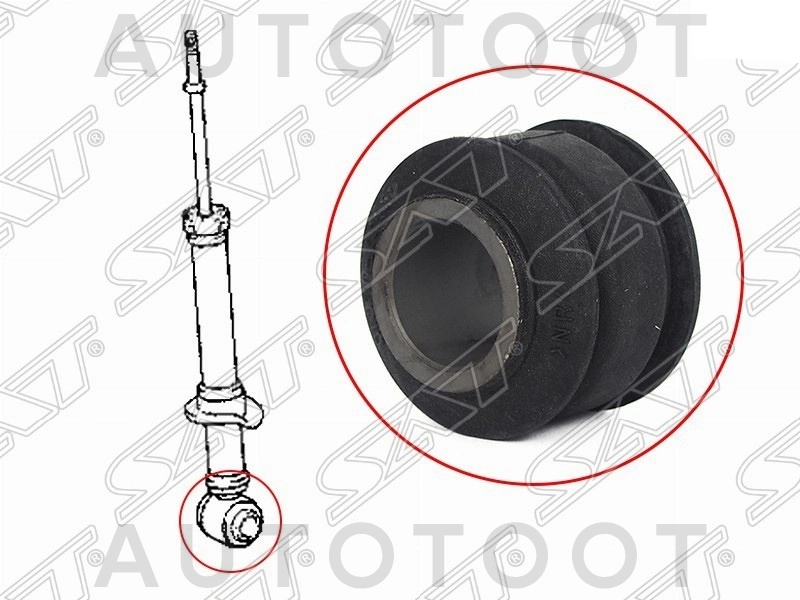 Сайлентблок заднего амортизатора -  для TOYOTA COROLLA, TOYOTA ALLEX, TOYOTA COROLLA FIELDER, TOYOTA COROLLA SPACIO, TOYOTA RUNX