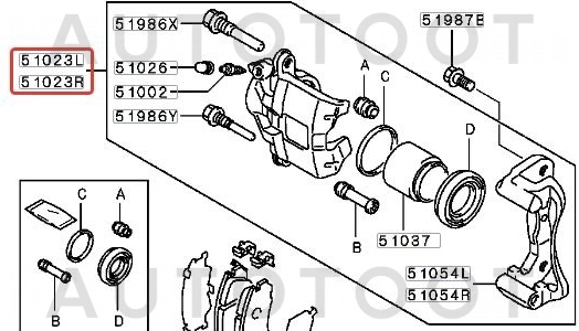 Суппорт тормозной передний правый -0590568SX Stellox для MITSUBISHI LANCER, MITSUBISHI OUTLANDER, MITSUBISHI AIRTREK, MITSUBISHI DION