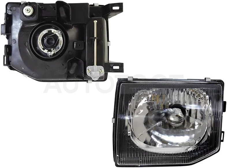 Фара Mitsubishi Pajero 97-00 (Слева) - Артикул ST2141146L - Производитель Sat - Фото, Отзывы, Цены