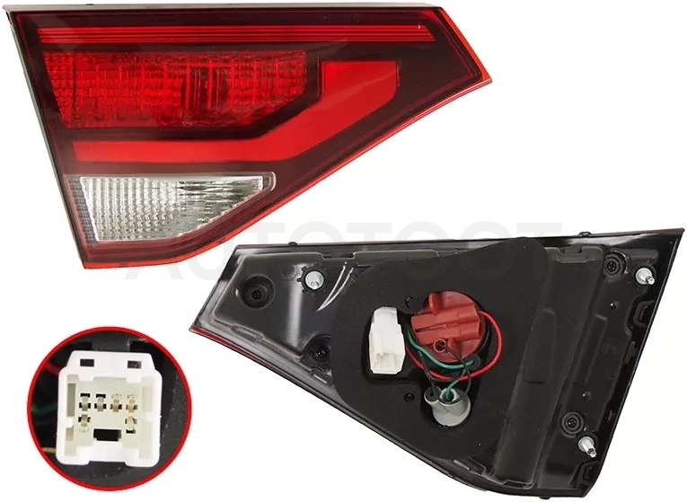 Фонарь в крышку багажника Kia Rio X-Line 20-22 / Solaris KRX 24- (Слева)