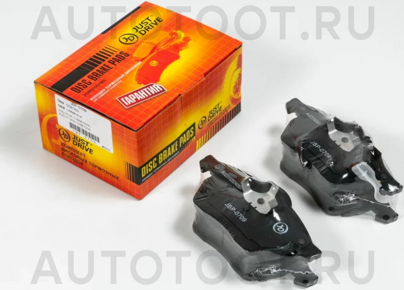 Колодки тормозные дисковые передние GDB1403 - Артикул JBP0709 - Производитель Just Drive - Фото, Отзывы, Цены