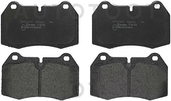 Колодки тормозные передние -PBP998 Patron для BMW 7SERIES