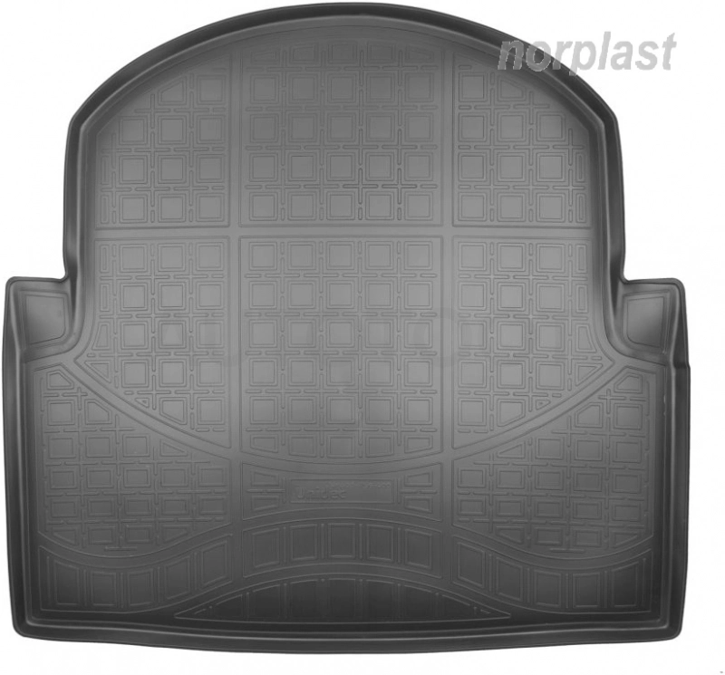 Коврик в багажник NORPLAST, черный, полиуретан -  для MERCEDES E-CLASS
