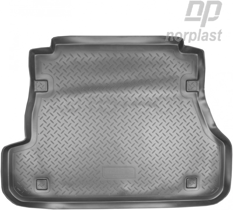 Коврик в багажник NORPLAST, черный, полиуретан