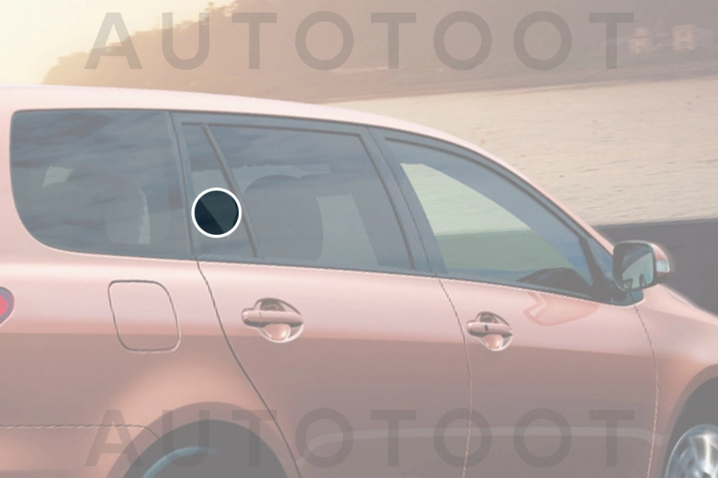 Стекло форточки (уголок) задней правой двери -  для TOYOTA COROLLA FIELDER