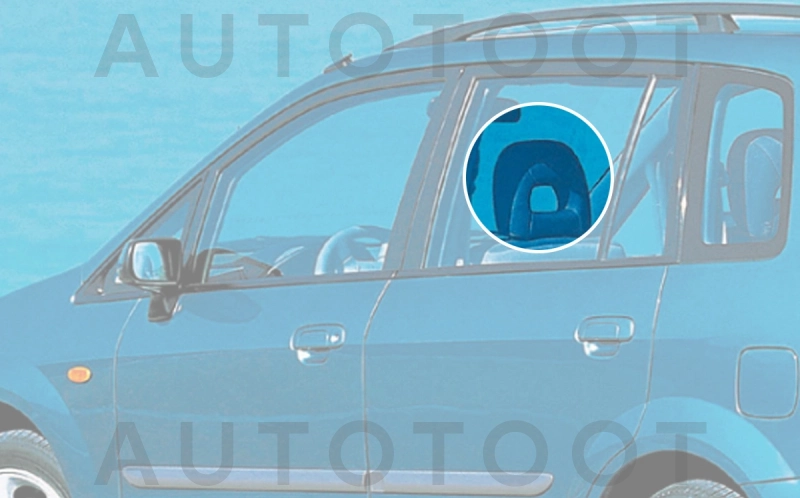 Стекло заднее левое опускное -  для MAZDA 5 (PREMACY)