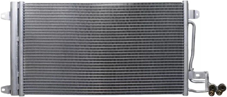 Радиатор кондиционера Skoda Rapid 12- / Volkswagen Polo 09-22 / Audi A1 10-18 / Jetta VA3 19- / SEAT Ibiza 08-17 / Toledo 12-19 / Skoda Fabia 07-18 / Roomster 06-15
